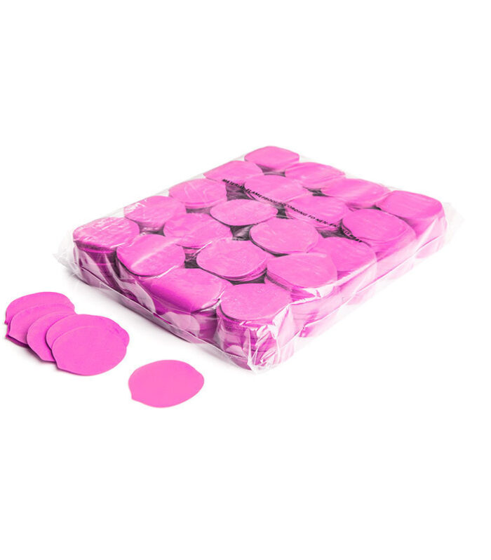 TCM FX - Lassú esésű Konfetti Rózsaszirom Ø 55mm - Rózsaszín - 1 kg